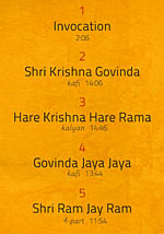 Nama Sankirtana Vol. 1 back cover
